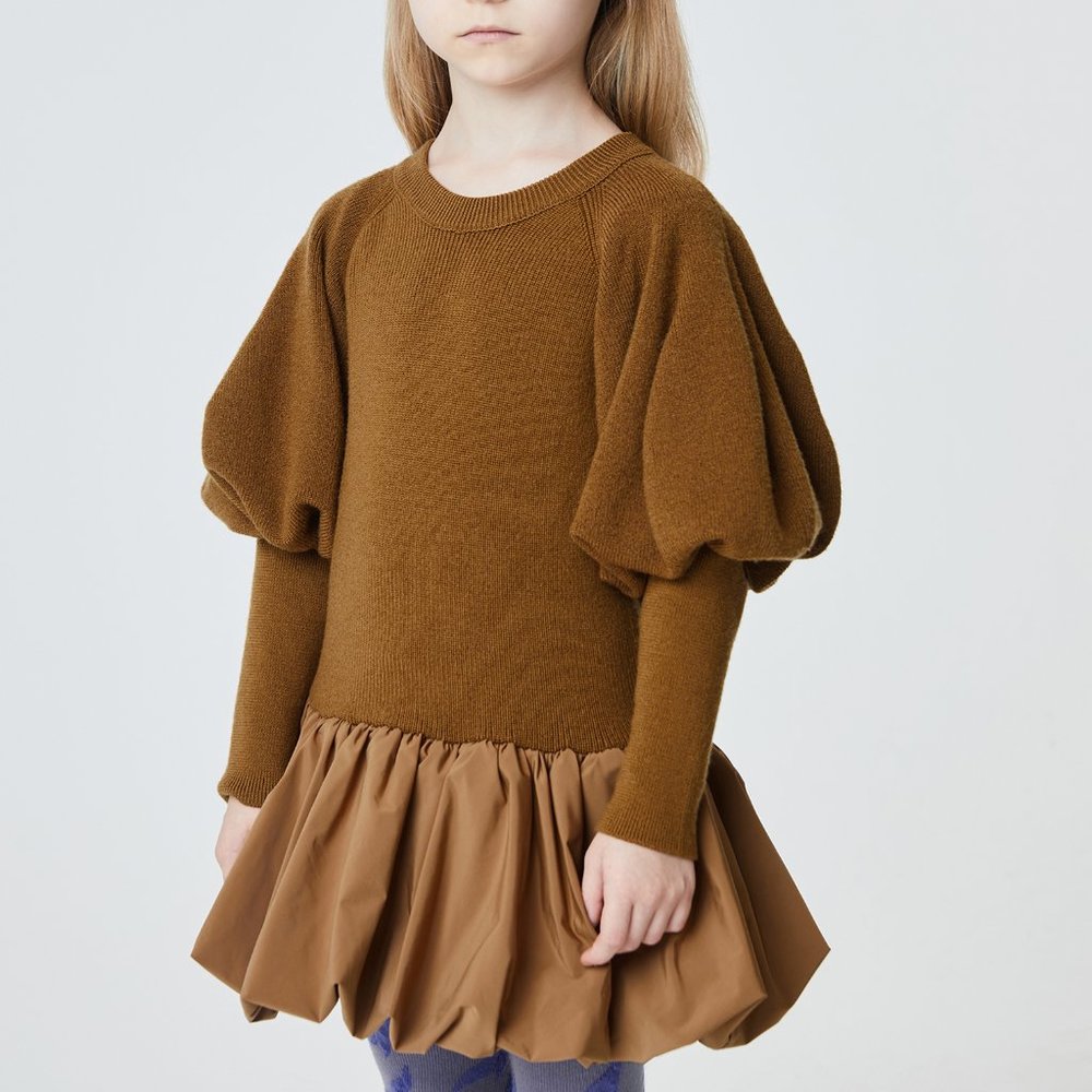 JNBY Knit Puffer Sweater Dress